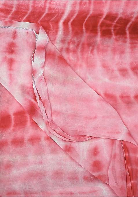 Dyed Shibori Dupatta