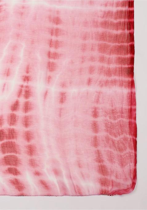 Dyed Shibori Dupatta