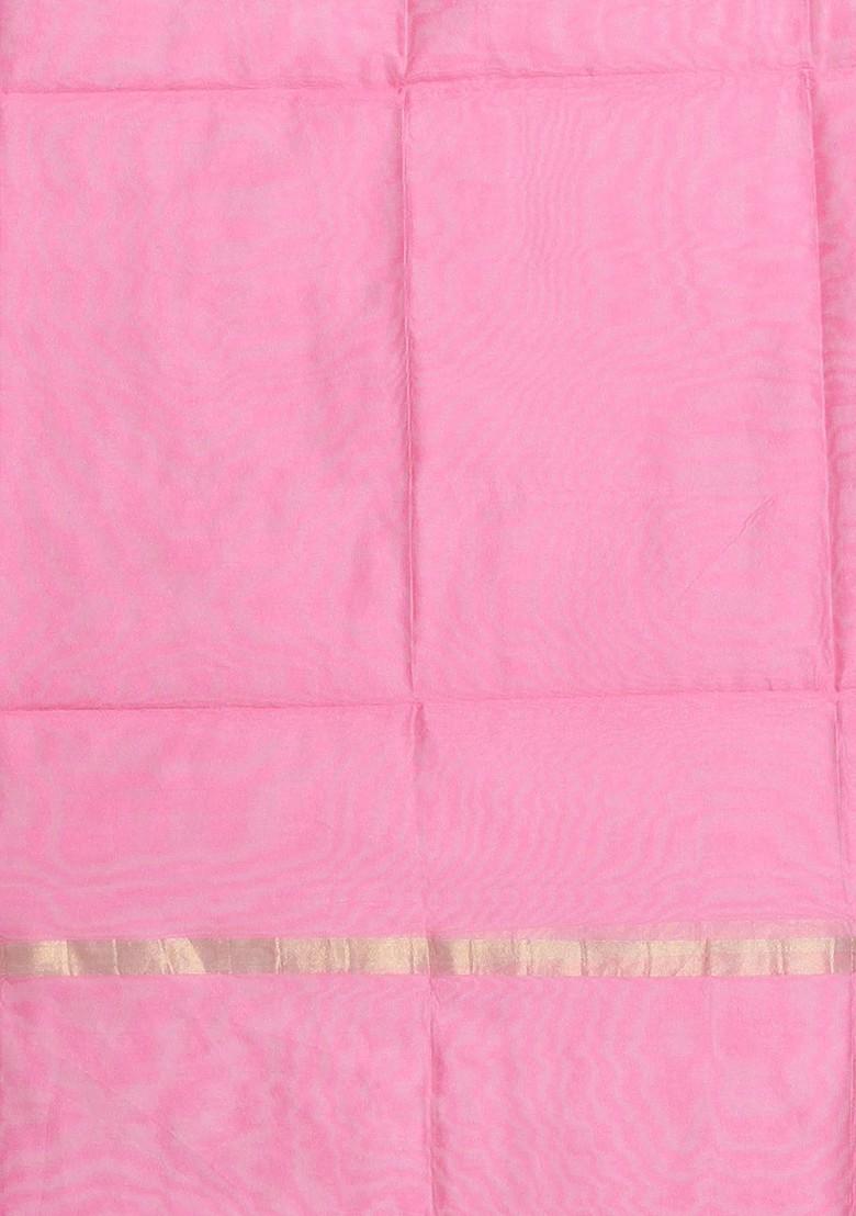 Pink Silk Dupatta