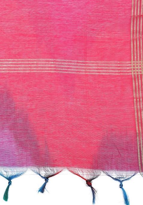 Multicoloured Woven Design Dupatta