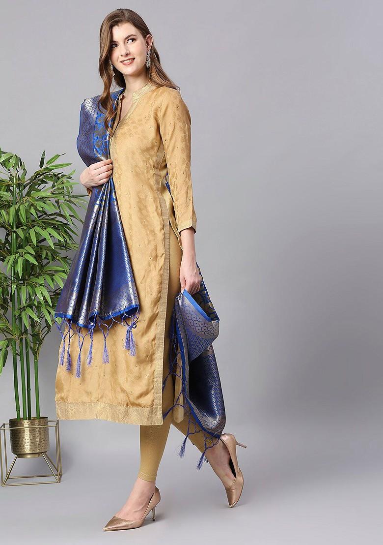 Woven Design Banarasi Silk Dupatta