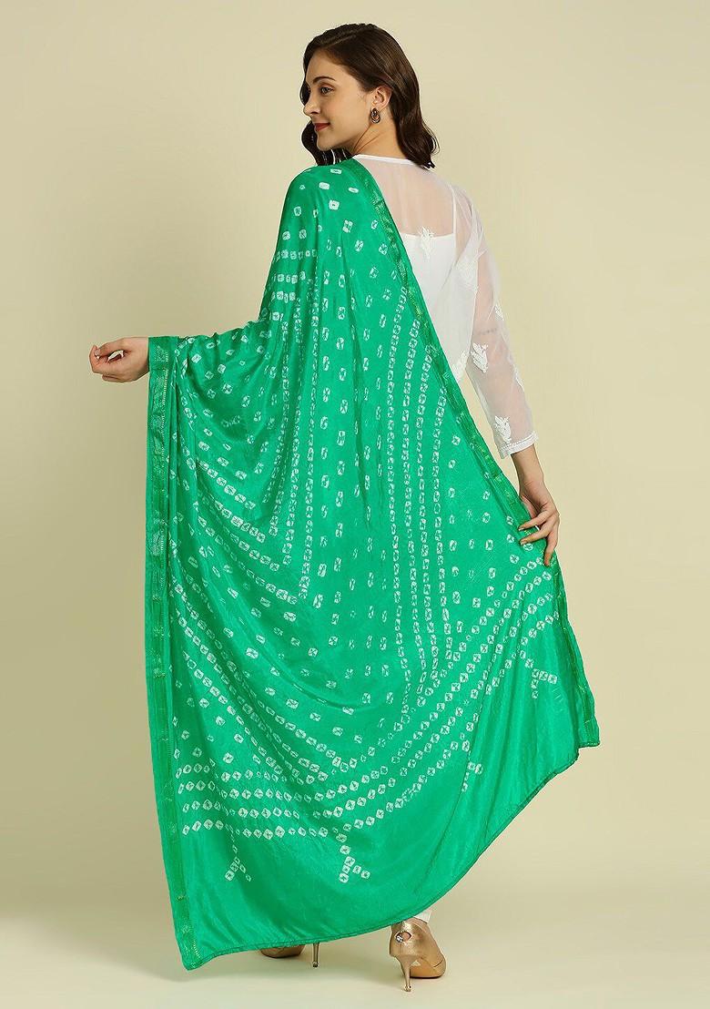 Women Bandhani Printed Dupatta