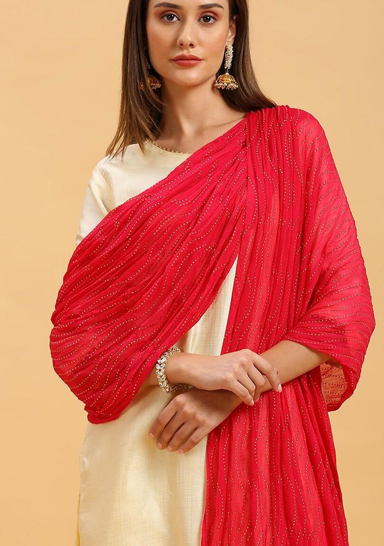 Embellished Chiffon Dupatta