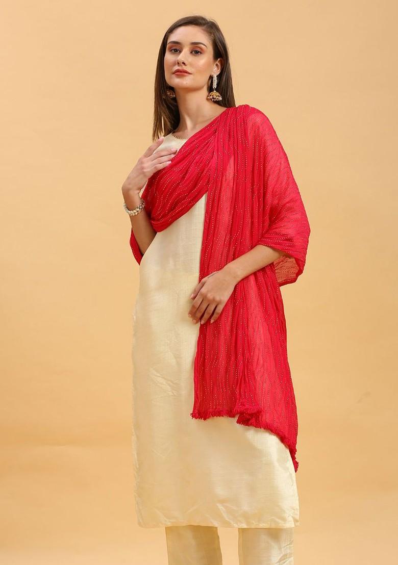 Embellished Chiffon Dupatta