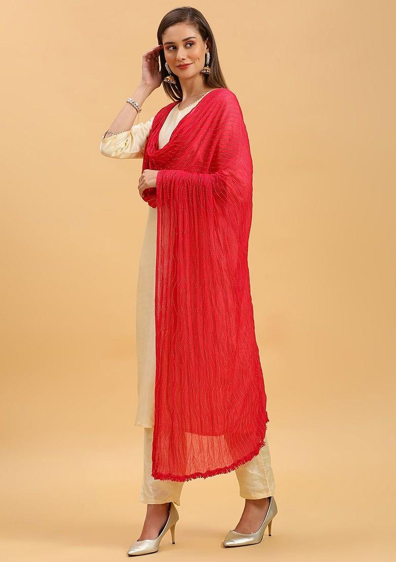Embellished Chiffon Dupatta