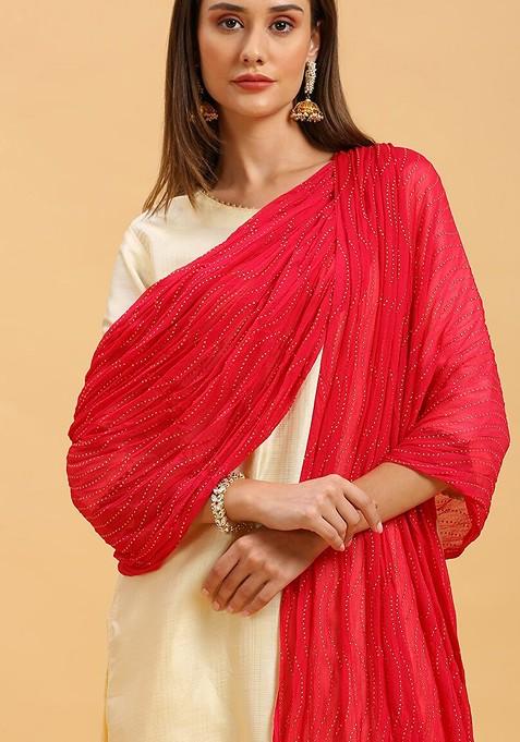 Embellished Chiffon Dupatta