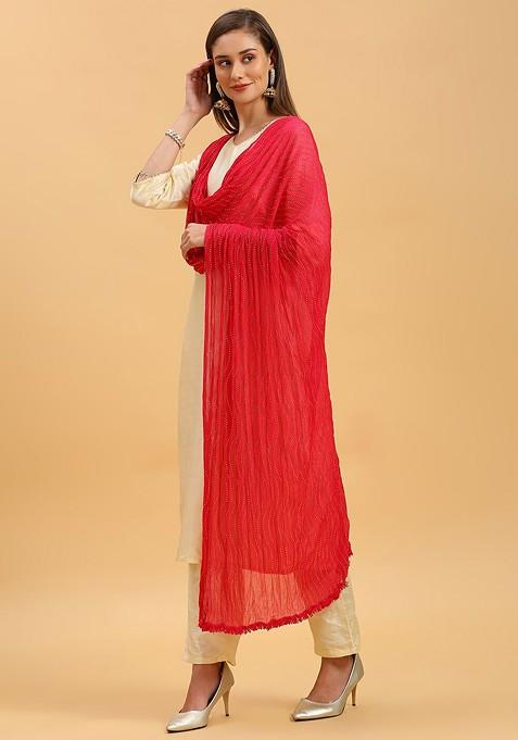 Embellished Chiffon Dupatta