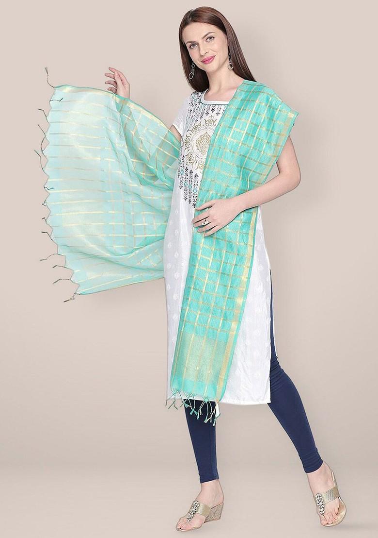 Woven Design Dupatta