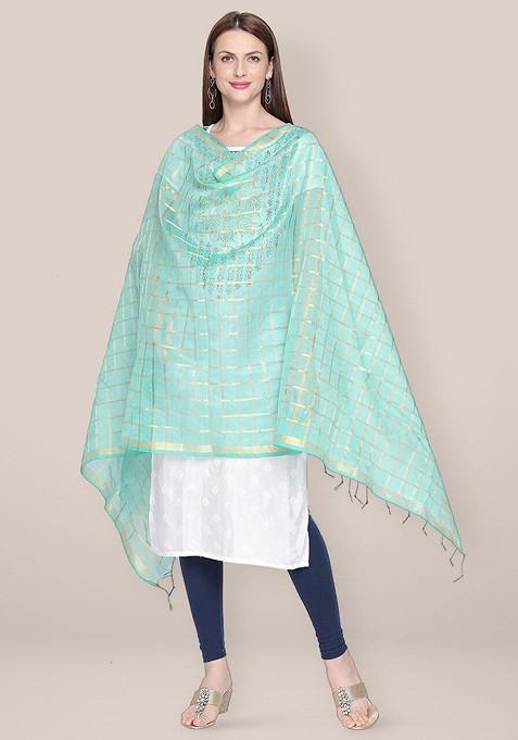 Woven Design Dupatta