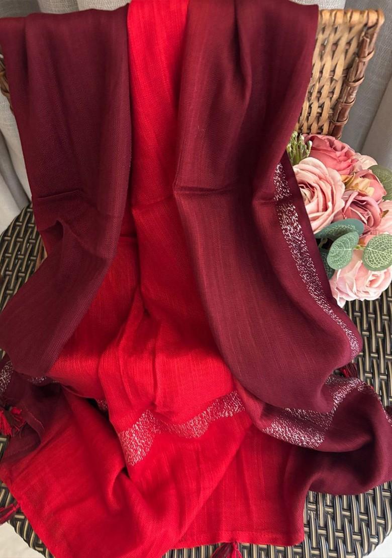 Women Ombre Handloom Regular Stole