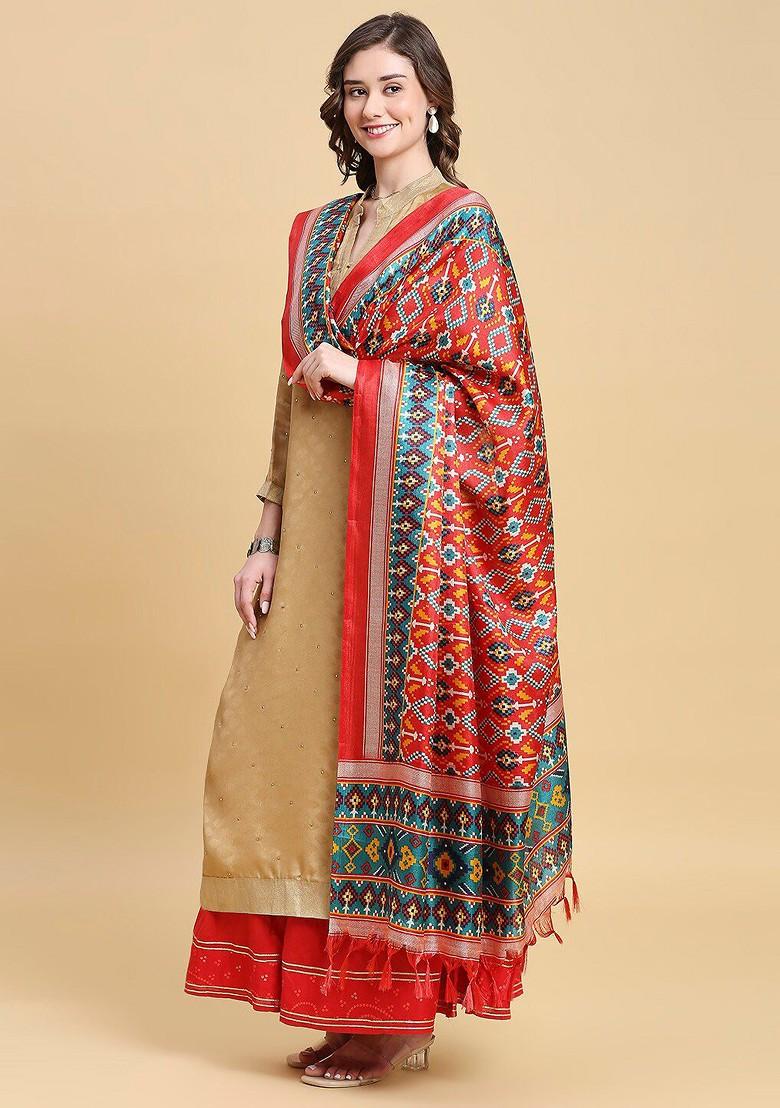 Ethnic Motifs Printed Dupatta