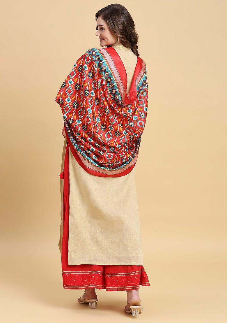 Ethnic Motifs Printed Dupatta