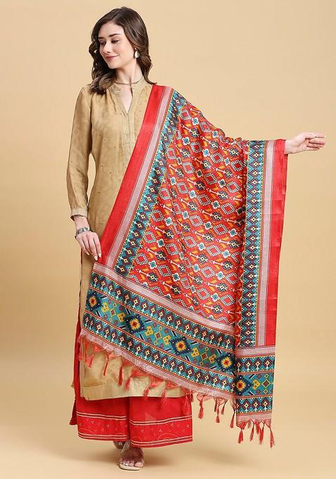 Ethnic Motifs Printed Dupatta