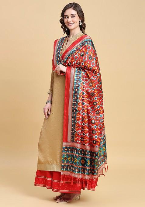 Ethnic Motifs Printed Dupatta