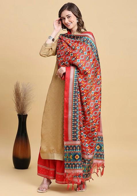 Ethnic Motifs Printed Dupatta