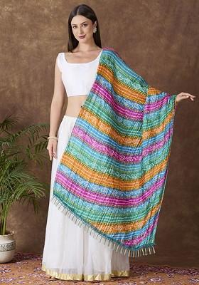 Ethnic Motifs Printed Art Silk Dupatta