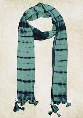 Women Liva Woven Design Tasselled Stole