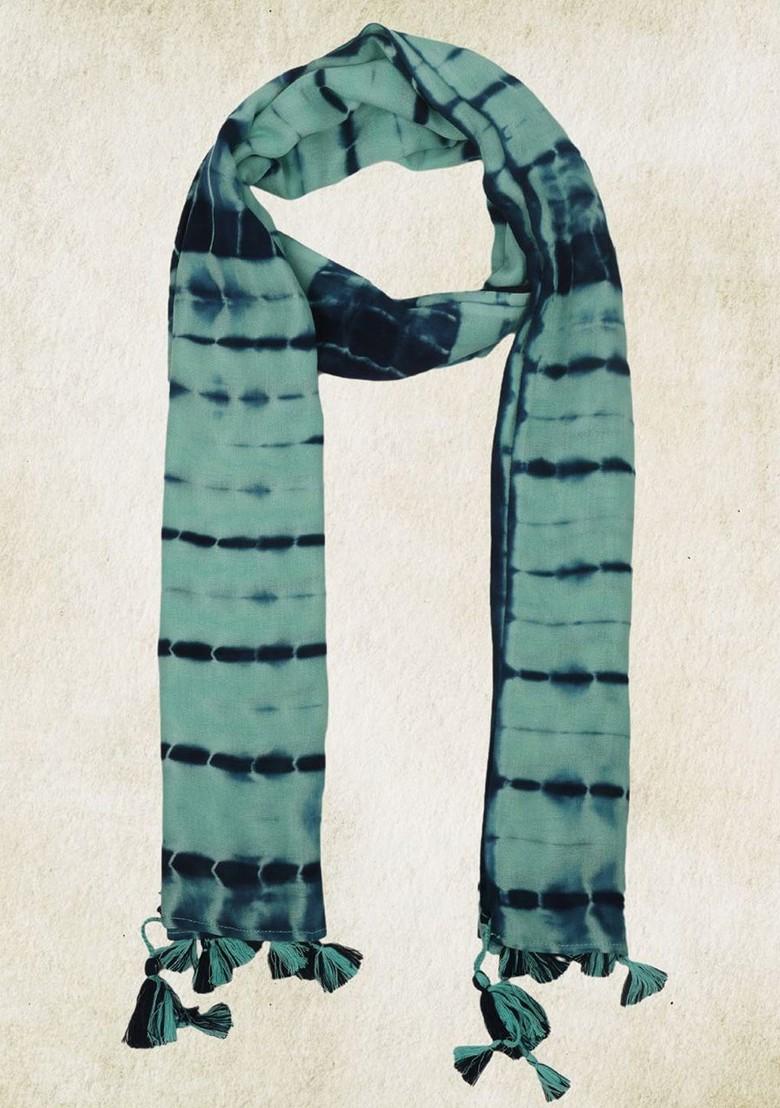 Women Liva Woven Design Tasselled Stole