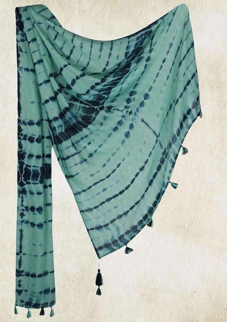 Women Liva Woven Design Tasselled Stole