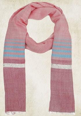 Women Woven Design Winter Stole