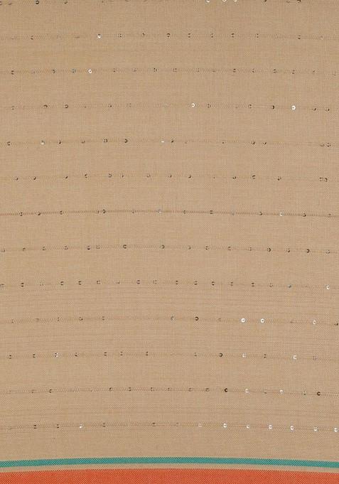 Women Woven Design Stole With Tasselled Border