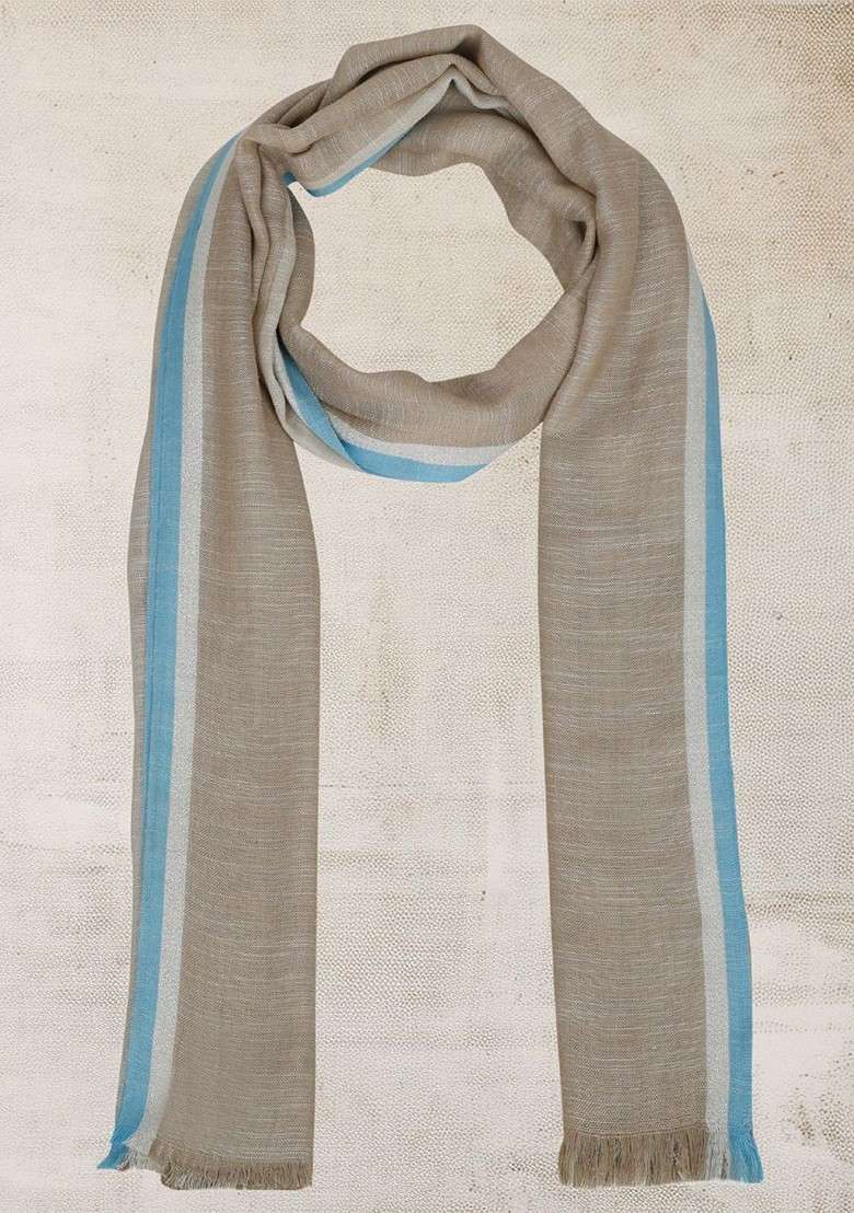 Women Woven Design Stole - Indya