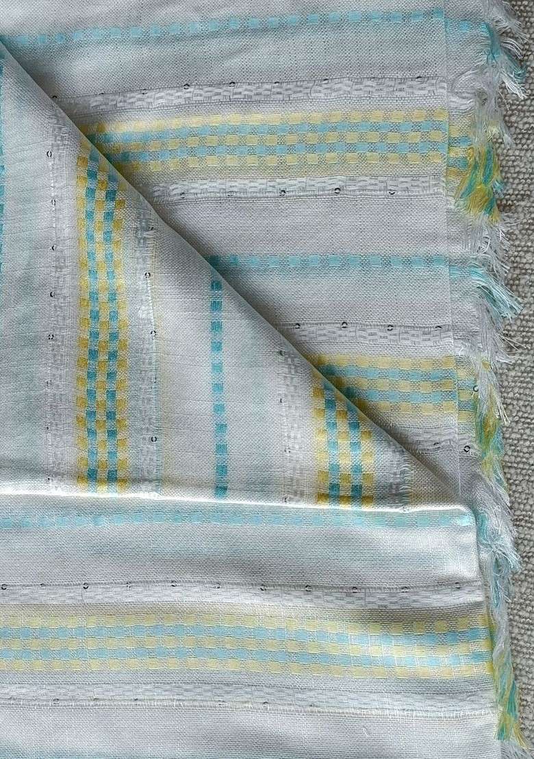Women Woven Design Stole - Indya