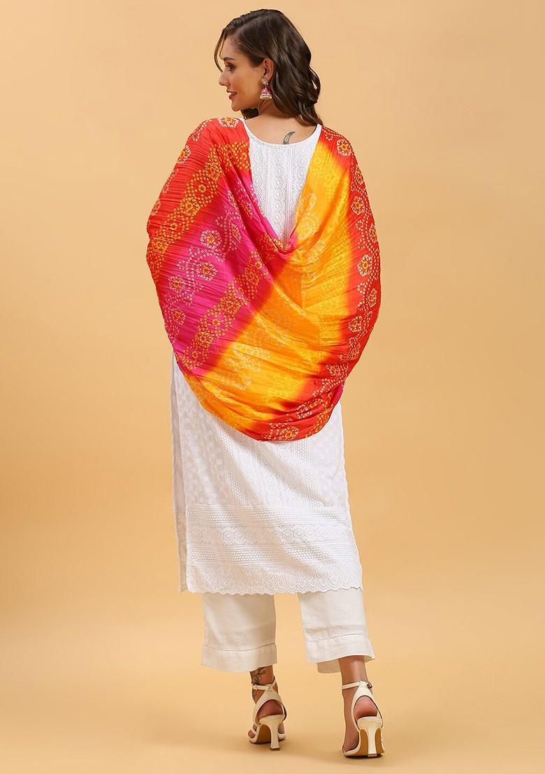 Ethnic Motifs Printed Art Silk Dupatta