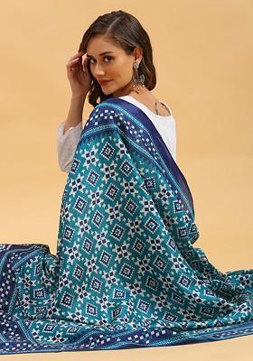 Ethnic Motifs Printed Art Silk Dupatta