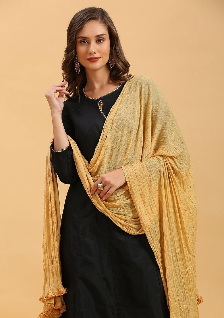 Embroidered Chiffon Dupatta