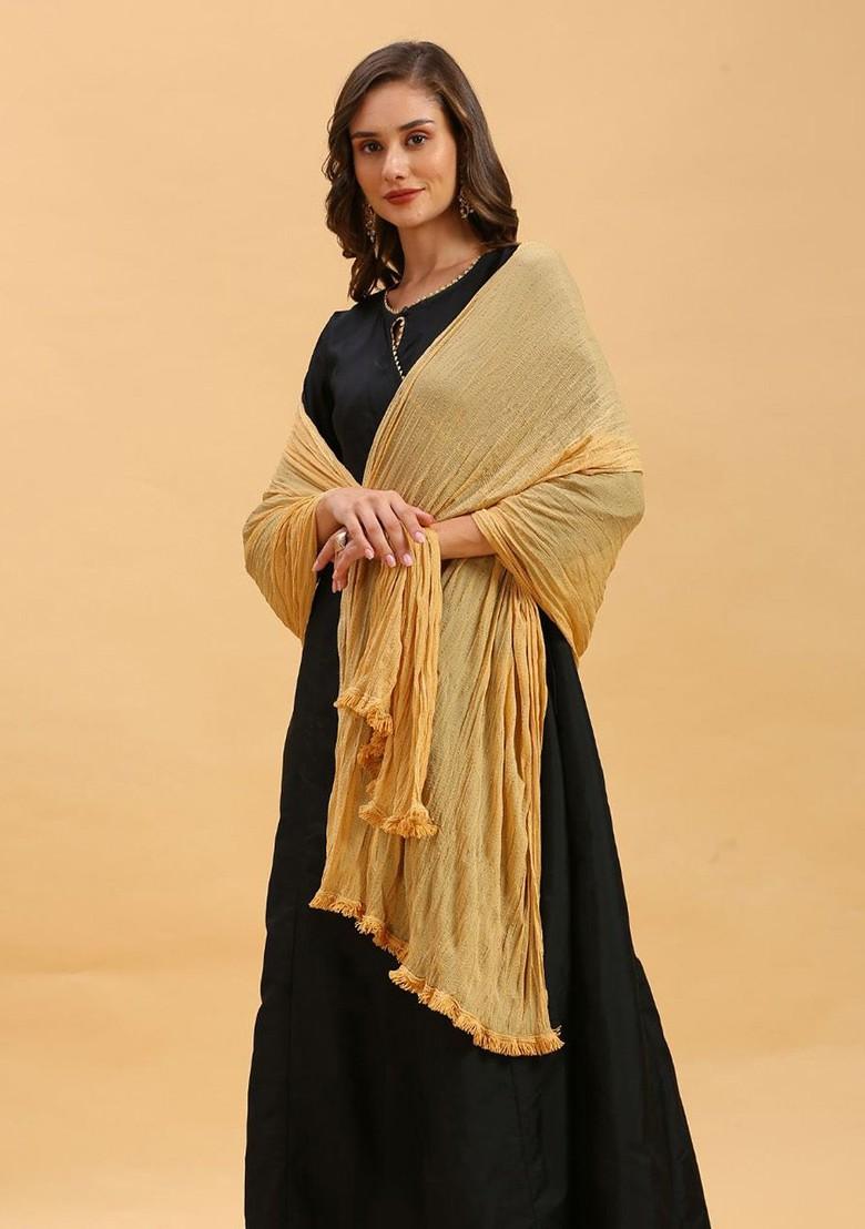 Embroidered Chiffon Dupatta