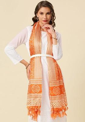 Bandhini Printed Art Silk Dupatta