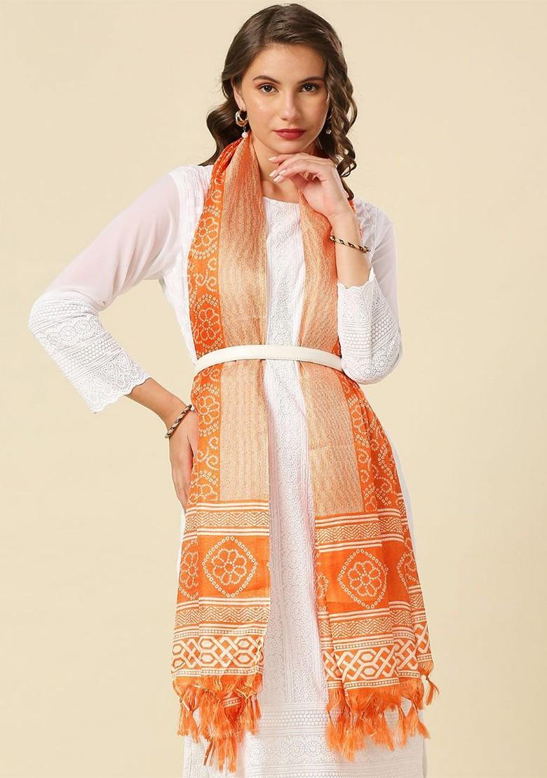 Bandhini Printed Art Silk Dupatta