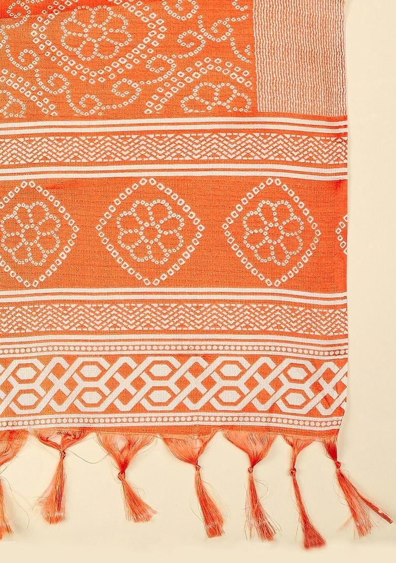 Bandhini Printed Art Silk Dupatta