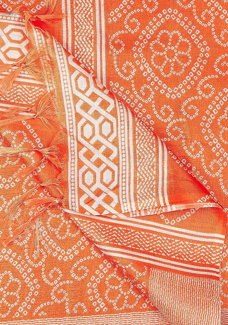 Bandhini Printed Art Silk Dupatta