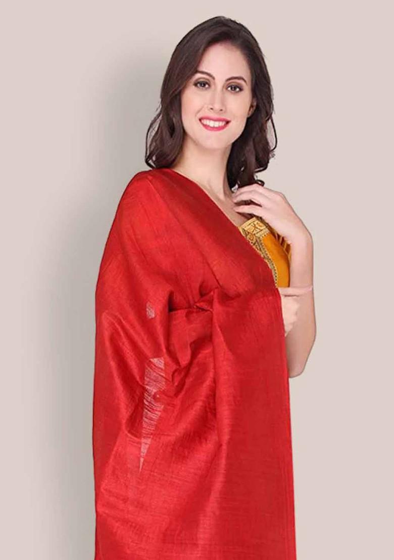 Tasselled Zari Dupatta