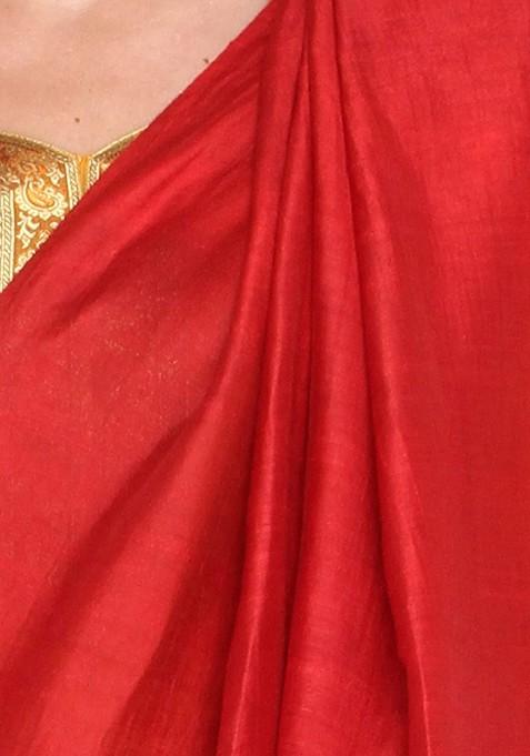 Tasselled Zari Dupatta