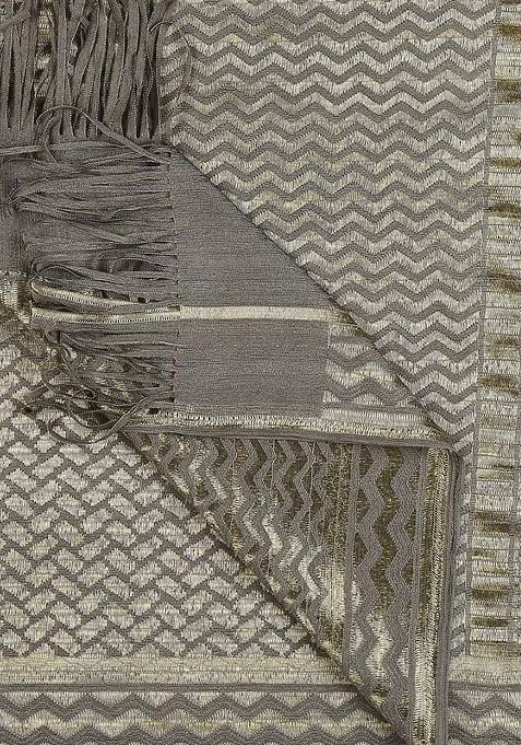 Ethnic Motifs Woven Design Dupatta