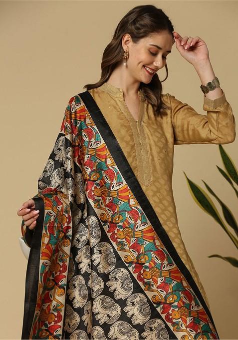 Ethnic Motifs Printed Dupatta