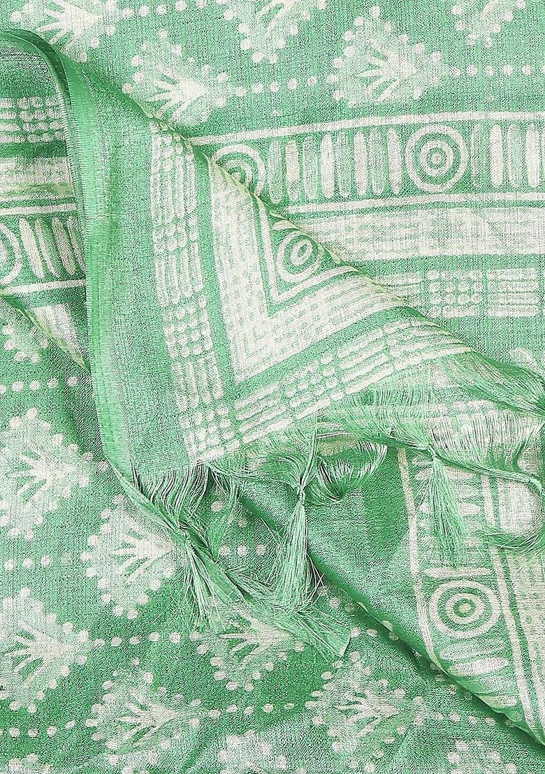 Ethnic Motifs Printed Art Silk Dupatta