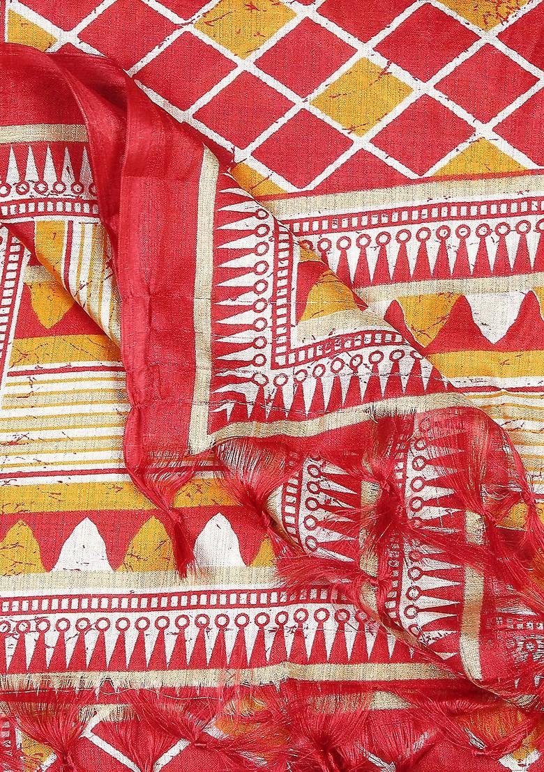 Printed Art Silk Dupatta