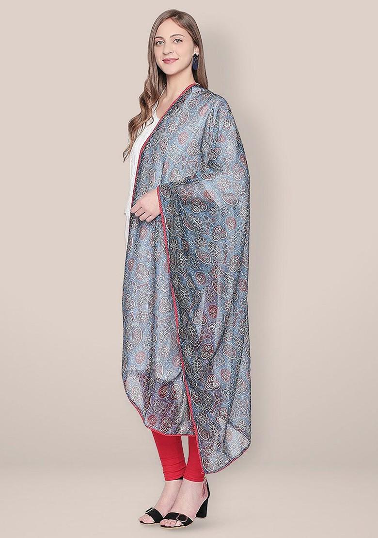 Printed Art Silk Dupatta