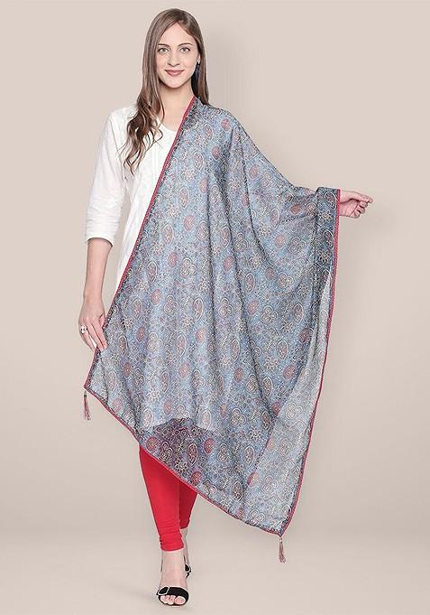 Printed Art Silk Dupatta