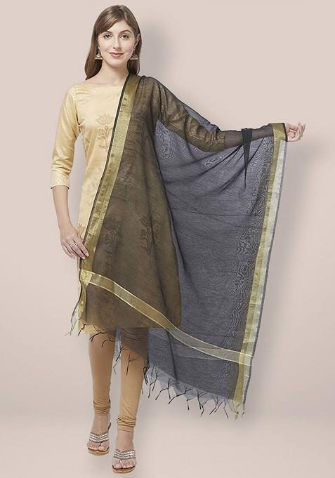 Cotton Silk Dupatta