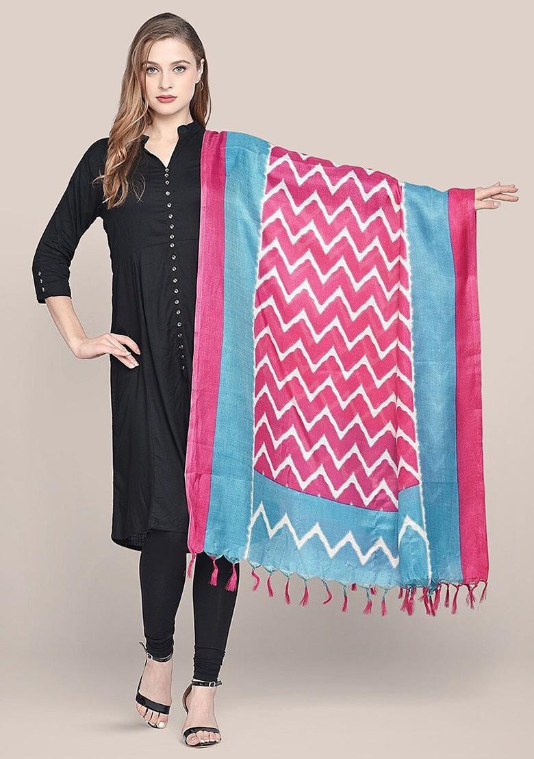 Printed Art Silk Dupatta