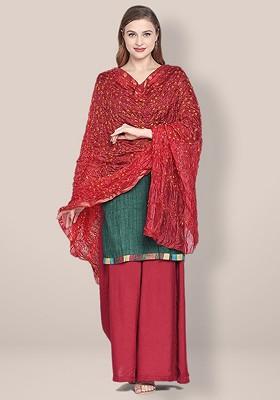 Printed Bandhani Dupatta