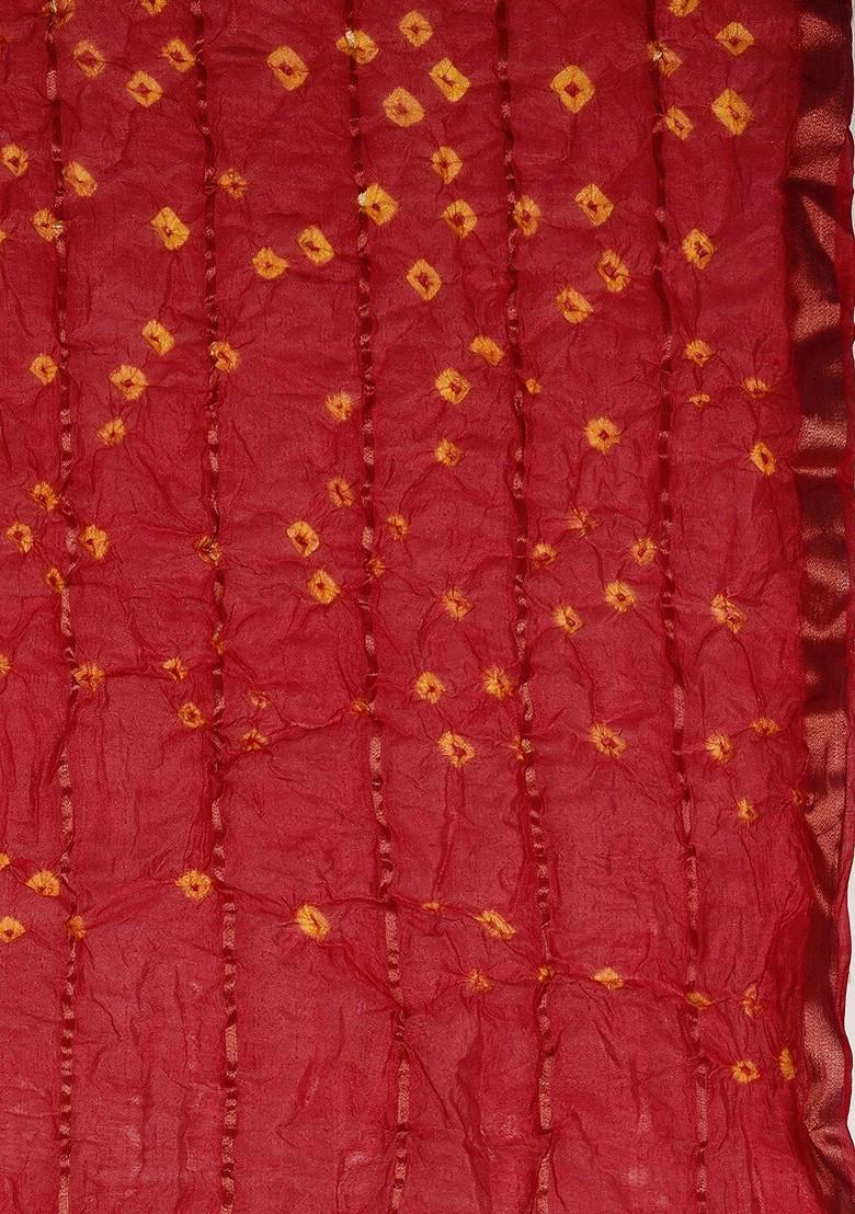 Printed Bandhani Dupatta