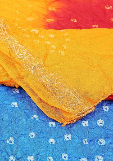 Dyed Bandhani Dupatta