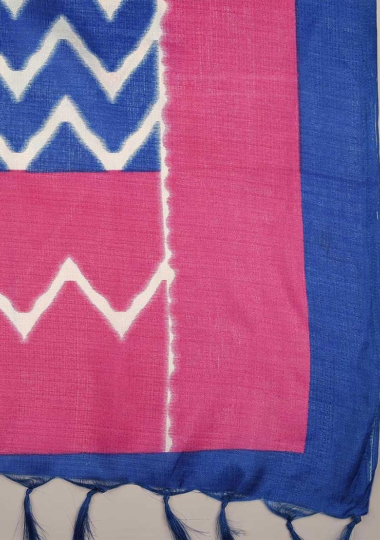 Striped Art Silk Dupatta