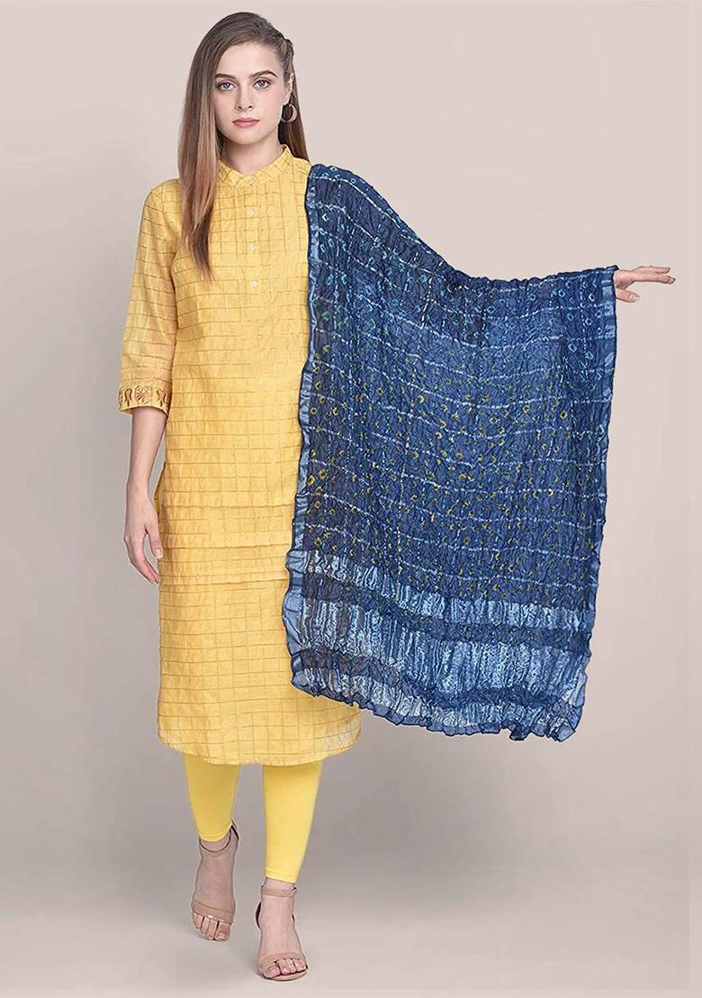 Dyed Bandhani Dupatta